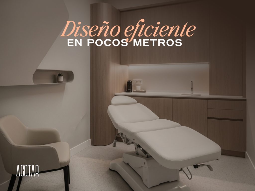 Distribución inteligente en consultorios de menos de 20 metros cuadrados